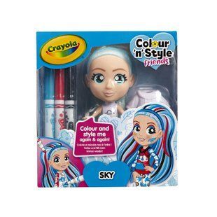 Colour n Style Набір для творчості "Стильні дівчата" Скай