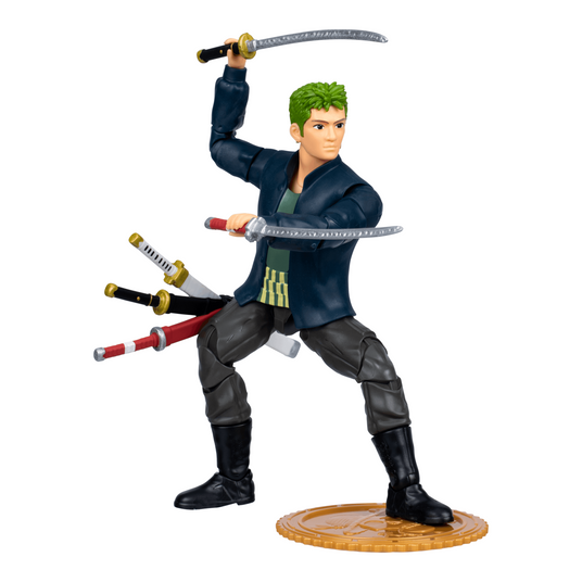 ONE PIECE Колекційна фігурка ZORO (з артикуляцією) - AMIGO™ toys