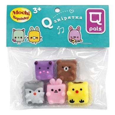 Іграшки колекційні у наборі Monster Gum mochi squishy "Q звірятка"