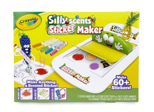 Silly Scents Набор для творчества Создание ароматных стикеров в комплекте с фломастерами