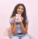М'яконабивна іграшка-емоція Pembe The Pink Cat 15 см - Час на каву