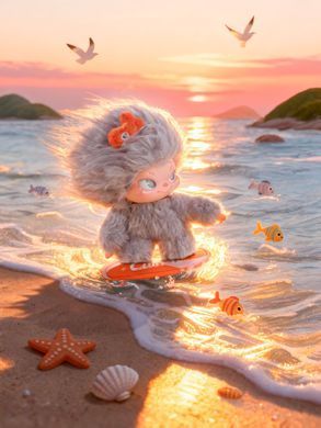 Колекційна м'яка іграшка з кільцем 10/10 TOYS &laquo;CLUEBIE. SOUL ESCAPE&raquo; (коробка-сюрприз)
