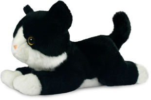Кошеня чорно-біле 25 см
