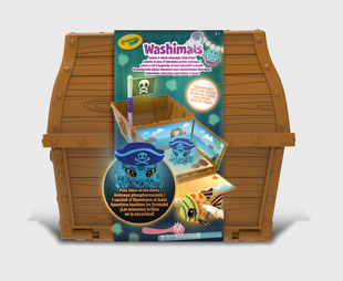 Washimals Набор для творчества Сундук с сокровищами