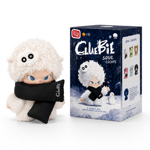 Колекційна м'яка іграшка з кільцем 10/10 TOYS "CLUEBIE. SOUL ESCAPE" (surprise box)