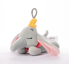 Disney Collectible Іграшка м'яконабивна Snuglets Джамбо з кліпсою15 см