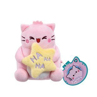 М'яконабивна іграшка-емоція Pembe The Pink Cat 15 см - Посміхнись