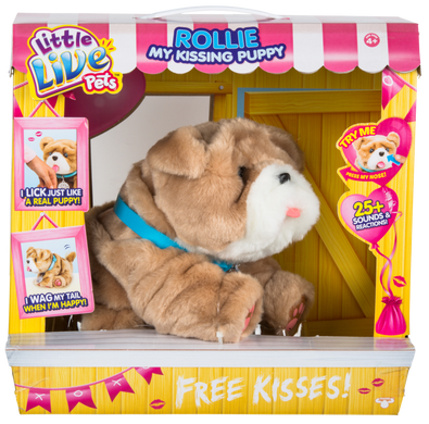 Іграшка "Цуценя Роллі "Люблю цілуватись"