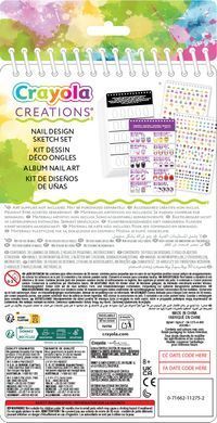 Crayola Creations Набір для творчості "Нейл-Арт" з наліпками 30 сторінок