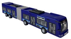 Міський автобус інерційний, синій, 45 см
