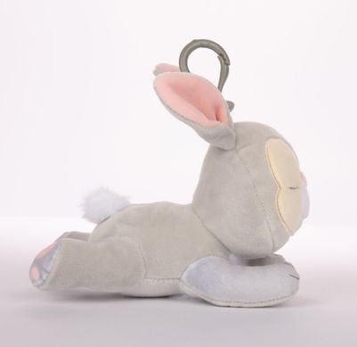 Disney Collectible Игрушка мягконабивная Snuglets заяц Топотун с клипсой 13 см
