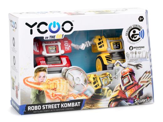 Ігровий набір "Роботи-вуличні бійці"