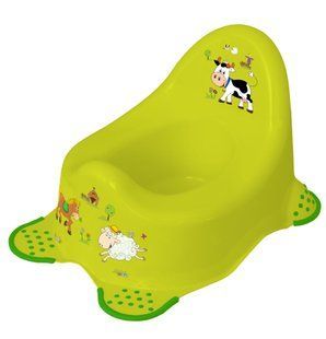 Дитячий горщик "Funny Farm", зелений