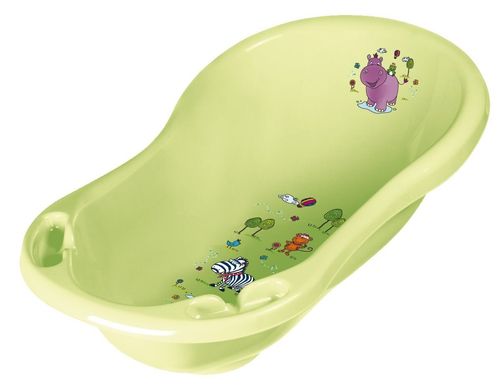 Детская ванночка Hippo 84 см, зеленая