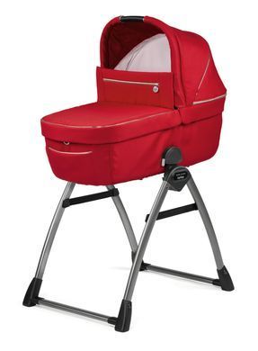 Коляска 2в1 Veloce Red Shine, красная (кол IP26000000MU49, люлька IN14770000MU49)