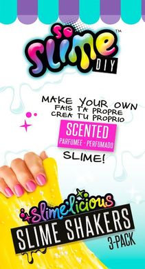 Игрушка для развлечений Slimelicious Твой гламурный Лизун с ароматом - Лакомство, 3 в наборе