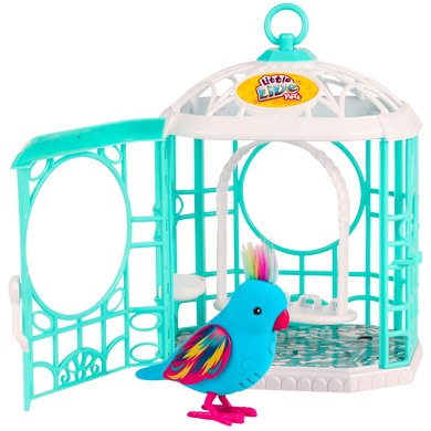 Птичка в клетке "Радужный Рикки"