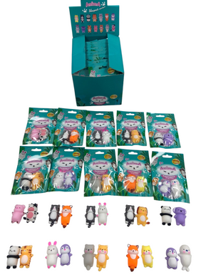 Іграшки колекційні у наборі Monster Gum mochі squishy "Солодка парочка"