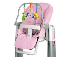 Набір для дитячого стільця Tatamia (чехол та играшкова панель), рожевий