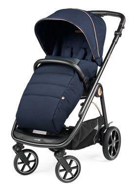 Коляска 2в1 Veloce Blue Shine, синя