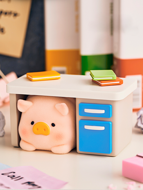 Колекційна фігурка 10/10 TOYS LuLu the Piggy серія Office (blind box)