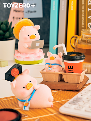 Колекційна фігурка 10/10 TOYS LuLu the Piggy серія Office (blind box)