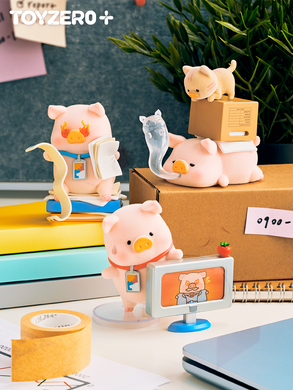 Колекційна фігурка 10/10 TOYS LuLu the Piggy серія Office (blind box)