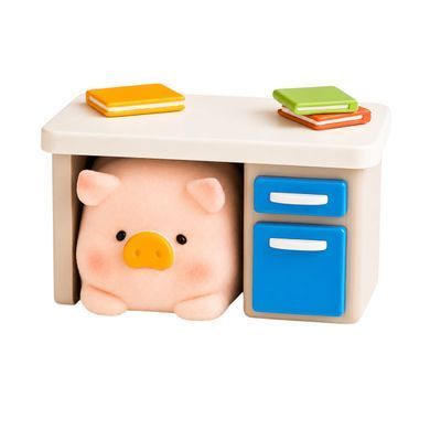 Колекційна фігурка 10/10 TOYS LuLu the Piggy серія Office (blind box)
