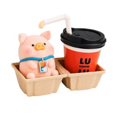 Колекційна фігурка 10/10 TOYS LuLu the Piggy серія Office (blind box)