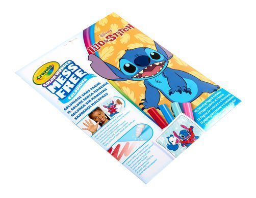 CW Розмальовка "Lilo & Stitch", 18 сторінок та 4 фломастери
