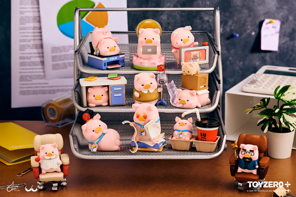 Колекційна фігурка 10/10 TOYS LuLu the Piggy серія Office (blind box)