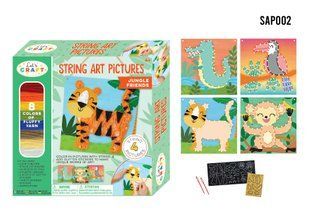 Набір для творчості "String Art" Тропічні джунглі