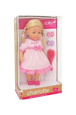 Лялька Шарлотта білявка, 36 см