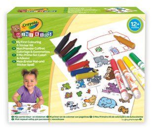 Mini Kids Мій перший набір для малювання зі стикерами