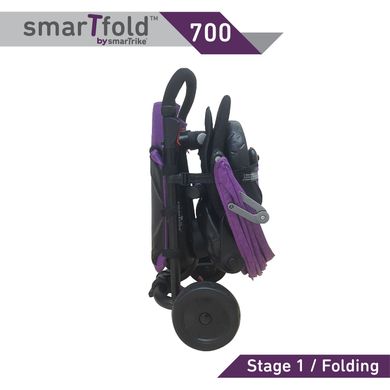 Велосипед SmarTfold 700 8 в 1, лиловий
