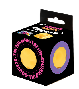 Игрушка Monster Gum "Крутой замес" Сыр 6 см