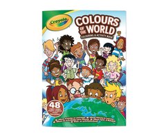Colours of the World Раскраска, 48 страниц