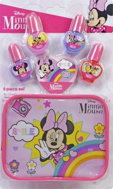 Minnie: Набір лаків для нігтів з футляром