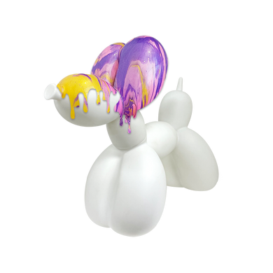 Pour Palz Набір для творчості Флюїд Арт - Balloon Dog "Блиск та мерехтіння"