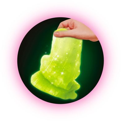 Игрушка для развлечений Slime "Твой гламурный Лизун, светящийся в темноте", 4 в ассортименте