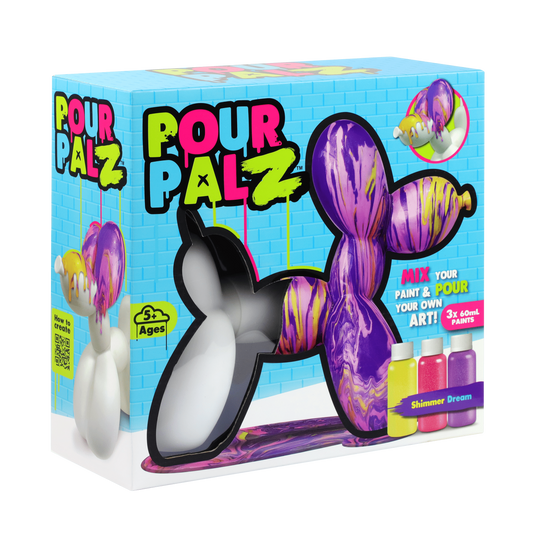 Pour Palz Набір для творчості Флюїд Арт - Balloon Dog 