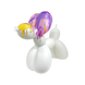 Pour Palz Набір для творчості Флюїд Арт - Balloon Dog "Блиск та мерехтіння"
