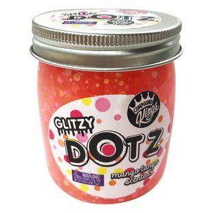 Лізун Slime Glitzy Dotz, аромат "Манго", 210 г