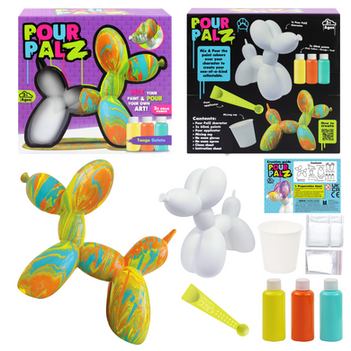 Pour Palz Набір для творчості Флюїд Арт - Balloon Dog "Танго Челато"