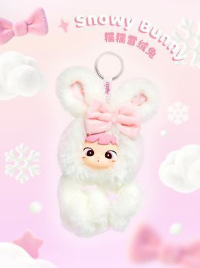 Колекційна іграшка з кільцем Tangle x Cimmy Fluffy Bunny Snowy