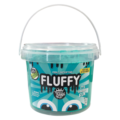 Лізун Slime Fluffy, бірюзовий, 810 г