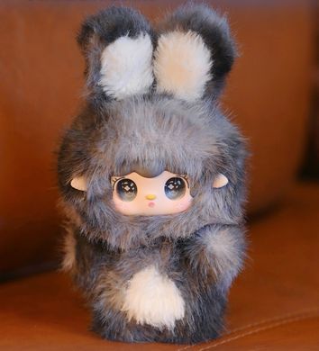 Колекційна м'яка іграшка з кільцем 10/10 TOYS "YOOKI.ЧАРIВНI КРОЛИКИ (Hopping Bunny)" V13