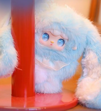 Колекційна м'яка іграшка з кільцем 10/10 TOYS "YOOKI.ЧАРIВНI КРОЛИКИ (Hopping Bunny)" V13
