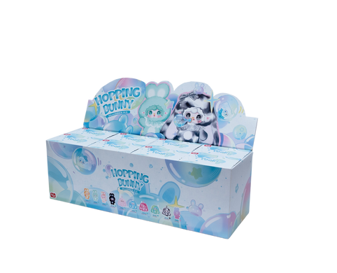 Колекційна м'яка іграшка з кільцем 10/10 TOYS "YOOKI.ЧАРIВНI КРОЛИКИ (Hopping Bunny)" V13