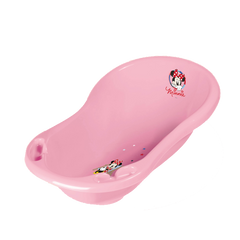 Детская ванночка 84см со сливом "Minnie", розовая